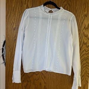Elegant White Women's Top